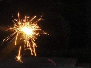 It was no Sandcliffs fireworks show, but at least we had something!!!